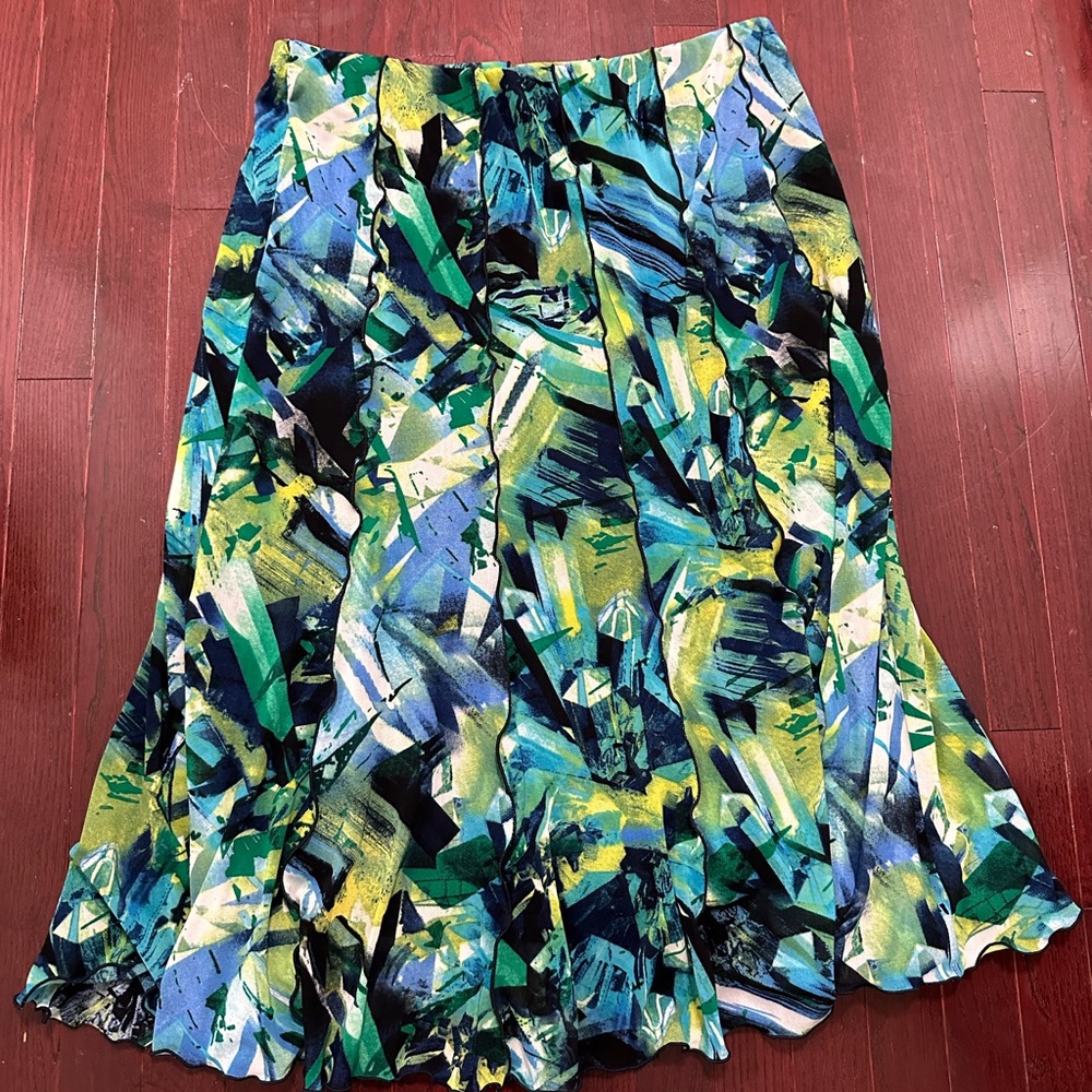 2000s styled midi skirt